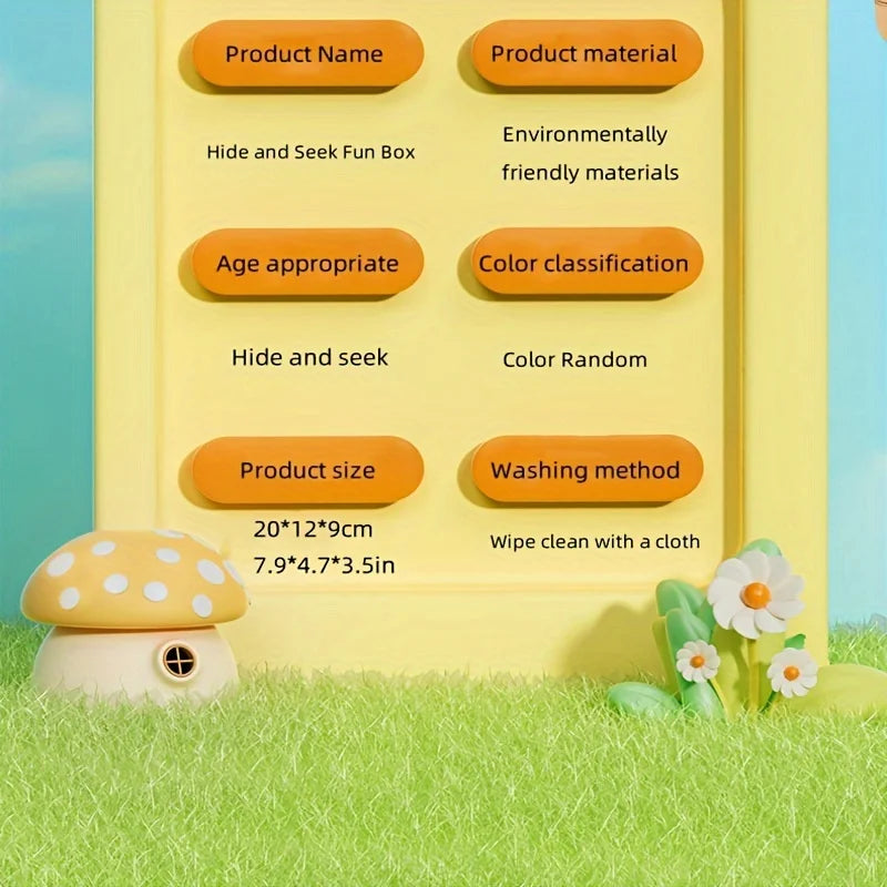 Montessori Pop up Animal Toy