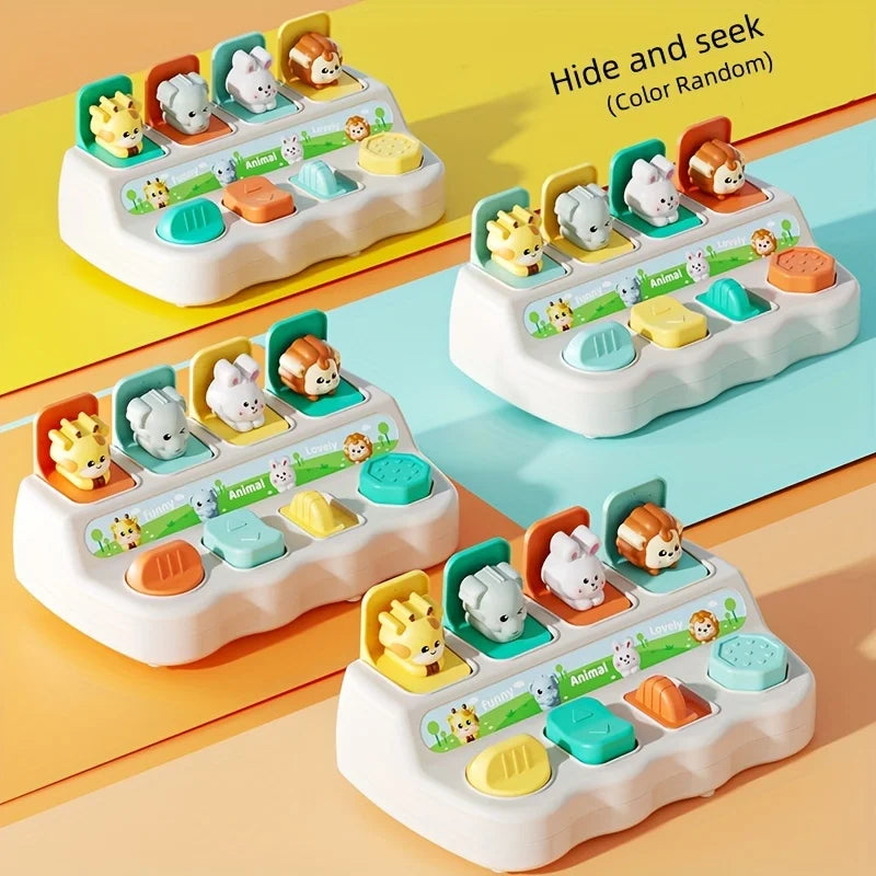 Montessori Pop up Animal Toy
