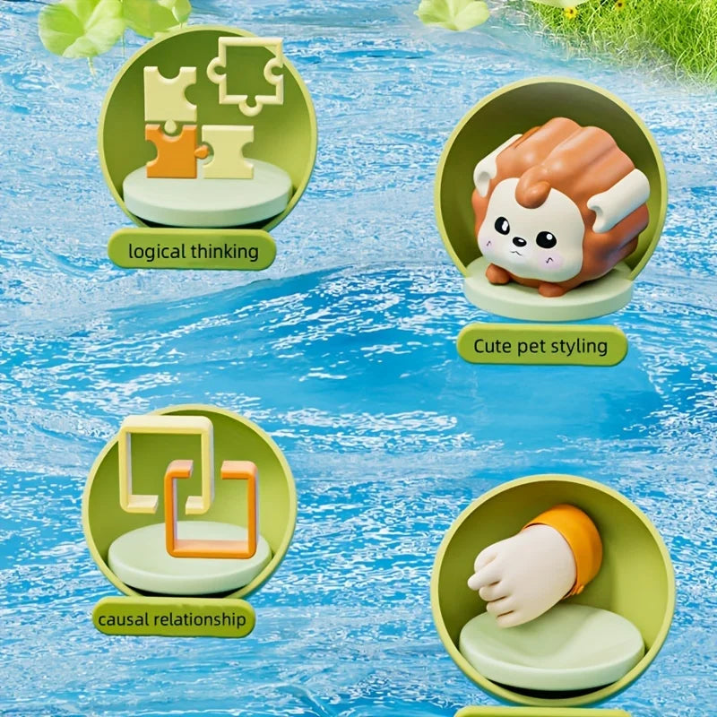 Montessori Pop up Animal Toy