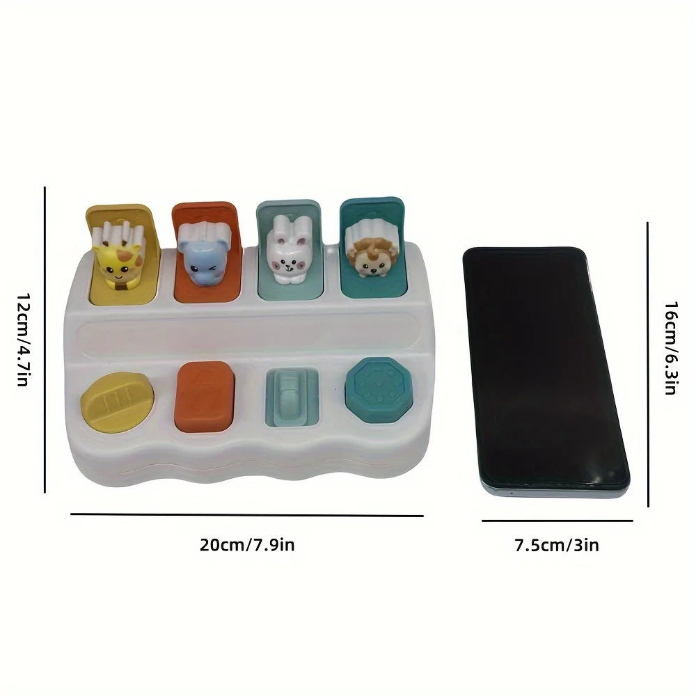 Montessori Pop up Animal Toy