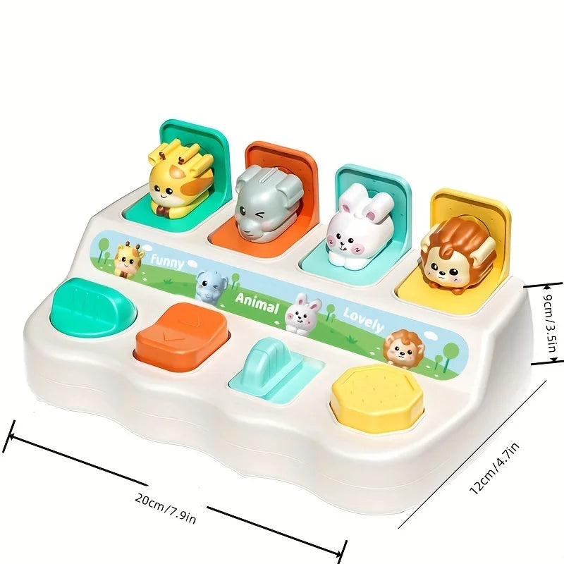 Montessori Pop up Animal Toy