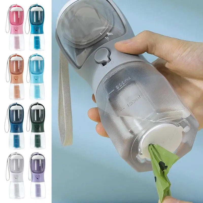 3 in 1 Dog  Water Bottle